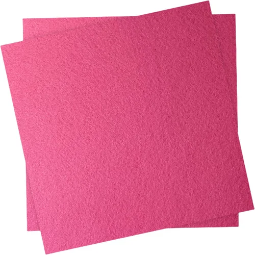 Miniatura 20 de Hojas de tela de fieltro de 6 x 6 pulgadas para manualidades, 0.039 in de grosor, papel de fieltro de colores surtidos para manualidades de costura