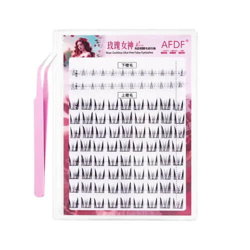 Miniatura 12 de Extensión de Pestañas DIY Efecto 3D Natural Individual 9/11/12mm Pestañas 80 Racimos Pestañas de Volumen Set Mixto, Extensión de Pestañas Caseras