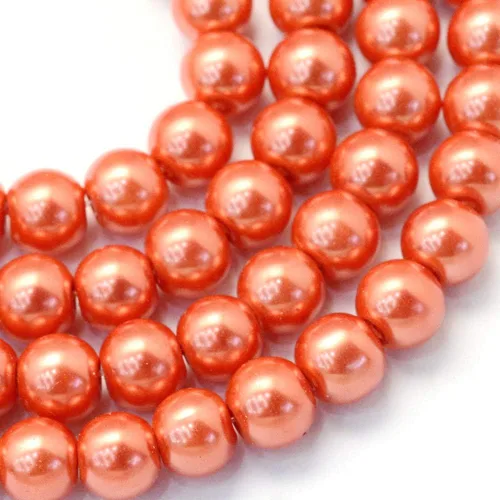 Miniatura 6 de KISSITTY 105 unidades/hebra 5/16 pulgadas aguamarina satinado brillo cristal redondo perla espaciador cuentas sueltas 0.315 in cuentas sueltas