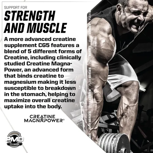 Miniatura 9 de PMD Sports CG5 Polvo Premium de Creatina y L Glutamina, Recuperación de Energía, Construye Músculo Delgado, Aumenta el Rendimiento en Entrenamiento