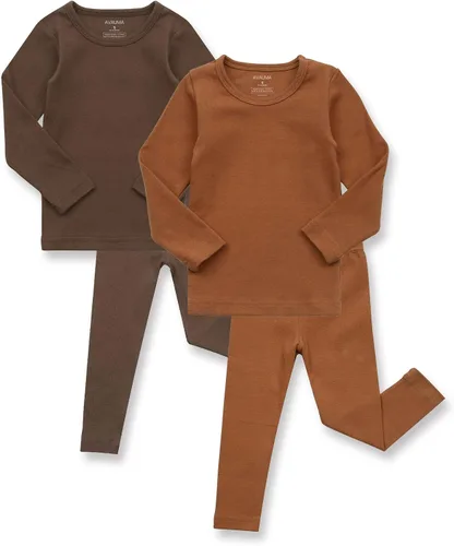 Miniatura 132 de AVAUMA - Pijama para niños y niñas de algodón básico para uso diario