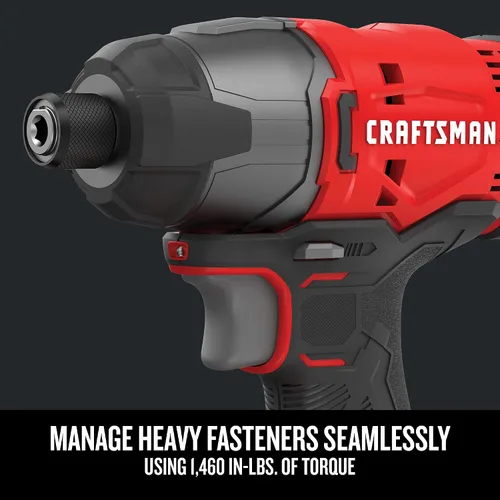 Miniatura 9 de CRAFTSMAN V20 MAX Kit combinado de herramientas eléctricas, juego de herramientas eléctricas inalámbricas de 4 herramientas (CMCK401D2AM)