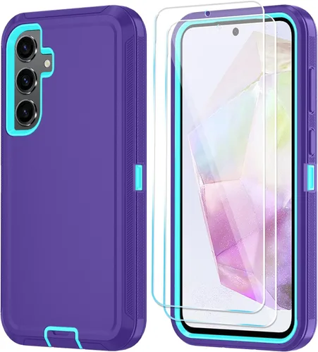 Miniatura 13 de ONOLA Funda compatible con Samsung Galaxy S24 Ultra con protector de pantalla HD, resistente a los golpes y a las caídas, funda de 3 capas