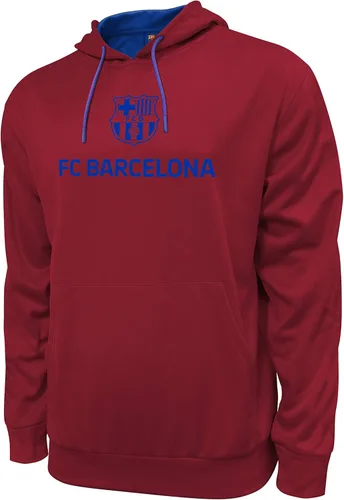 Icon Sports FC Barcelona Lionel Messi 10 - Sudadera con capucha para hombre adulto con licencia oficial del Barça (talla S)