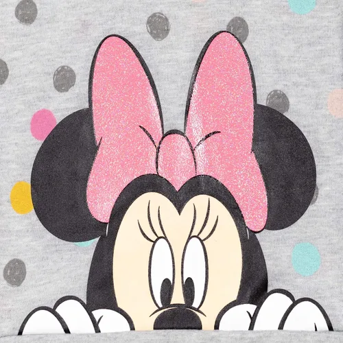 Miniatura 3 de Disney Minnie Mouse - Conjunto de sudadera de vellón y leggings para bebés y niñas pequeñas