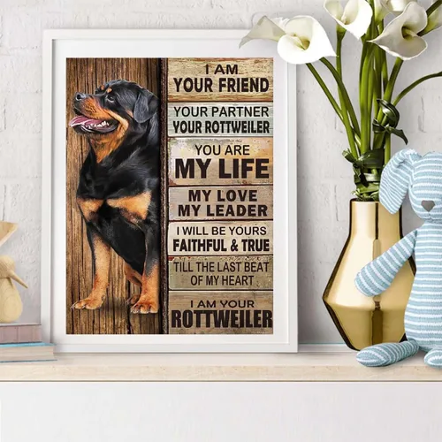 Miniatura 2 de UPABLUNSO Kit de pintura de diamantes 5D con diseño de diamantes con texto en inglés "I Am Your Friend I Am Your Friend", para adultos, pintura por