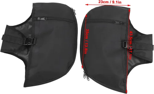 Miniatura 2 de Soft Lowers Chaps - Funda protectora de motor de motocicleta, cubierta protectora de motor de conducción, cubierta protectora de motor impermeable