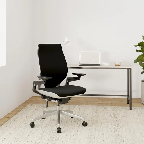 Miniatura 2 de Steelcase Gesture - Silla de oficina, Textil, azul Jay