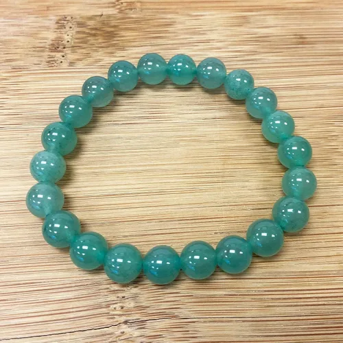 Miniatura 562 de Gem Avenue Handmade Round Bead Stretch Bracelet Unisex Natural Stone Beaded Jewelry for Men & Women, Elastic Wristband for Daily Wear