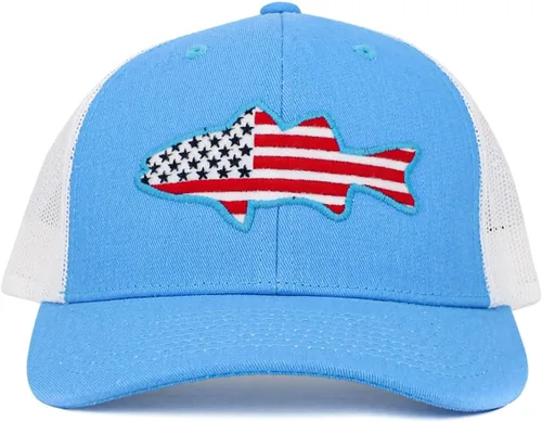 Miniatura 230 de KBETHOS Tactical Operator Collection USA Fishing Mesh Ballcap Flag Patch America Outdoors Trucker Baseball Cap
