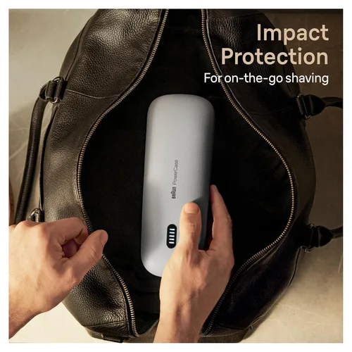 Miniatura 6 de Braun Powercase para maquinillas de afeitar eléctricas para hombres, compatible con Braun Series 9 Pro, Series 9 y Series 8, estuche de afeitadora