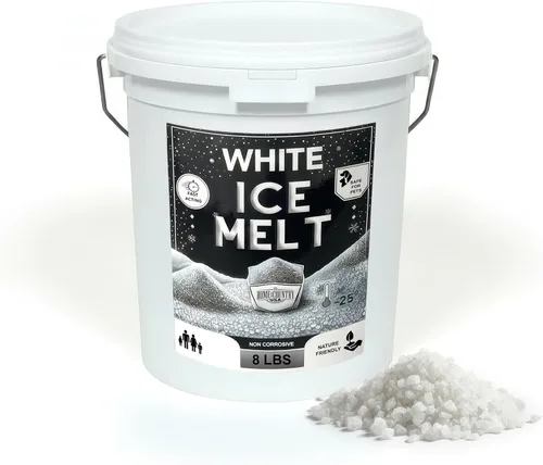 Miniatura 12 de Peach Country Blue Ice Melt -25°F Efectivo, anticongelante seguro para mascotas y ecológico, gránulos de acción rápida para entradas de vehículos