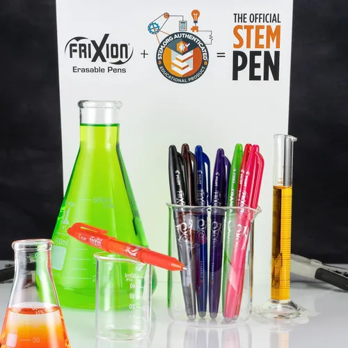 Miniatura 4 de PILOT FriXion Ball - Bolígrafos de tinta de gel borrables y recargables, punta fina, tinta negra y azul, paquete de 14