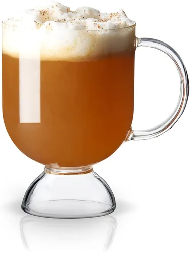 Miniatura 7 de Viski Vasos de café irlandés, taza de vidrio caliente Toddy para vino caliente, sidra con pinchos, ponche de huevo, taza de café transparente, juego