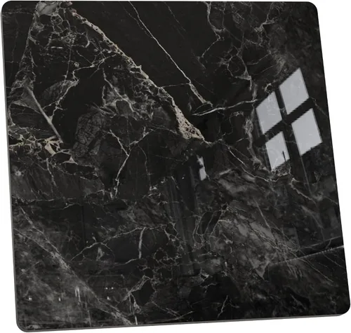 Miniatura 26 de Square Table Top, 19.6” White Sintered Stone Tabletop, DIY Replacement & Cover Marble Desktop, Scratch & Wear Resistant, Suitable for Indoor &