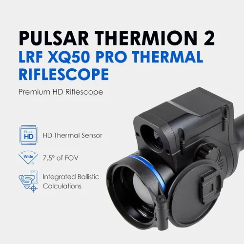 Miniatura 2 de Pulsar Thermion 2 LRF 50mm Thermal Riflescope with Laser Range Finder XQ50- 384x288 17µm
