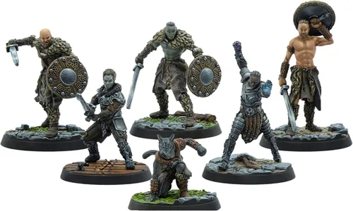 Miniatura 2 de The Elder Scrolls: Call to Arms - Juego de núcleos de bandido - 6 figuras de resina sin pintar