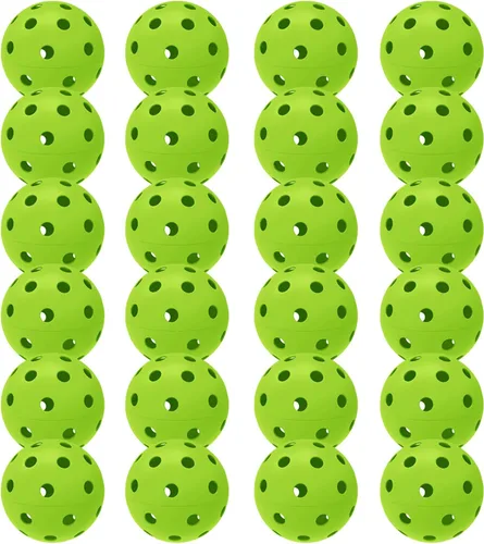 Miniatura 57 de Paquete de 6 pelotas de pickleball deportivas para exteriores - 40 pelotas de pickleball - Bolas de pickleball de EE. UU. aprobadas por USAPA