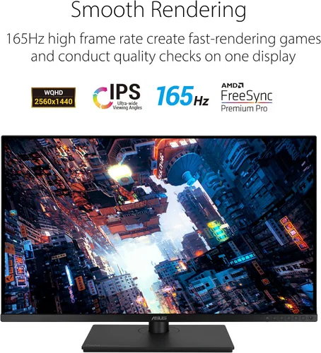 Miniatura 2 de ASUS ProArt Monitor de 32 pulgadas 1440P (PA328CGV) - IPS, 165Hz, 95% DCI-P3, 100% sRGB/Rec.709, ΔE < 2, Calman verificado, entrega de energía