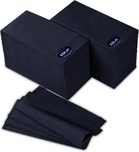 Miniatura 15 de Servilletas desechables rojas de 3 capas, 125 unidades, servilletas de papel para cócteles y fiestas para bodas, cumpleaños, bares y eventos, hechas
