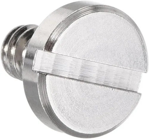 Miniatura 4 de uxcell Adaptador de tornillo de montaje de 1/4 "ranurado 0.16 "longitud de rosca para trípode de cámara de acero aleado, 5