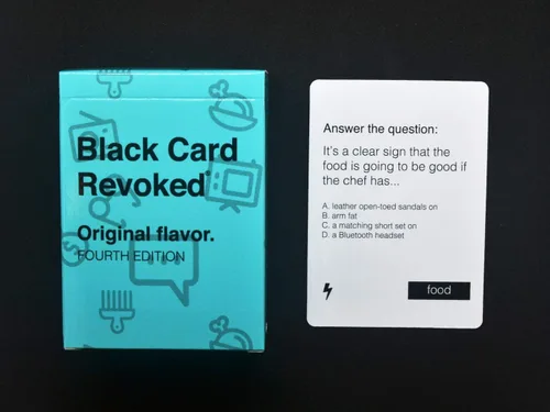 Miniatura 7 de Black Card Revoked: Cuarta edición: celebra la cultura negra probando tus conocimientos con este juego de trivia de cultura negra Ríete en voz