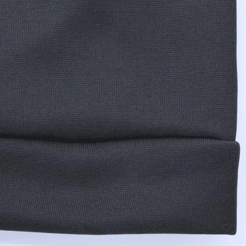 Miniatura 8 de Meladyan - Sudadera de forro polar con estampado de calavera de Halloween de gran tamaño, cuello redondo, manga larga, hombros caídos