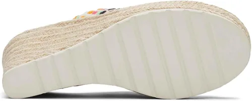 Miniatura 5 de TOMS Sandalias Monica Mule para mujer, Natural Multi