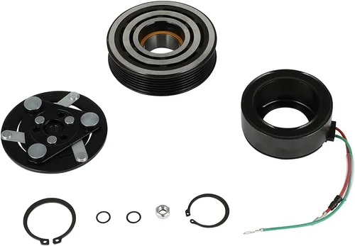 Miniatura 31 de CCIYU Embrague del compresor de CA para el coche 2001 2002 2003 2004 2005-2006 para Hyundai Santa Fe 2.7L Aire acondicionado compresor embrague