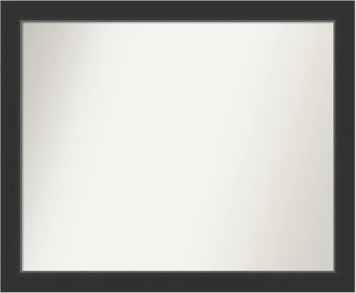 Miniatura 159 de Amanti Art Espejo personalizado, espejo de baño negro Astor, espejo de pared o espejo de tocador de baño sobre el fregadero (25 x 25 pulgadas)