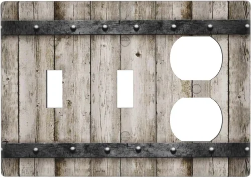 Miniatura 66 de Placa de pared decorativa en blanco de 1 gang sin dispositivo para receptáculo hippie de mediados de siglo 1970 años 60 abstracto boho años 70 sol
