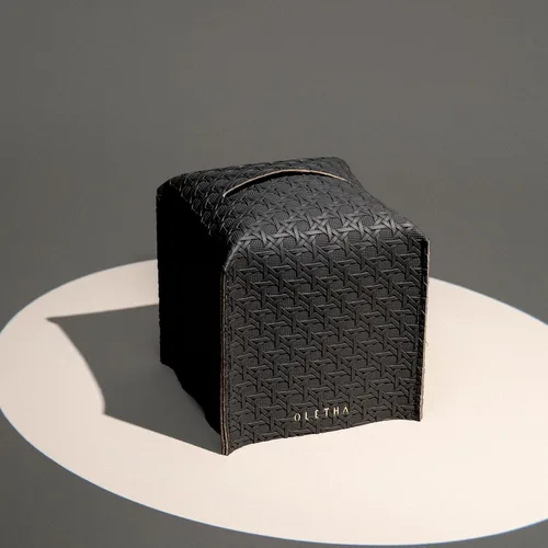 Miniatura 2 de OLETHA Funda cuadrada para caja de pañuelos, decoración estética de escritorio para habitación, hogar y oficina, soporte para cajas de pañuelos