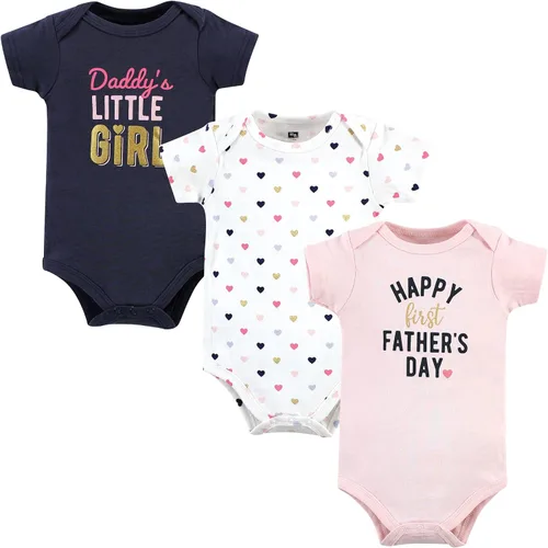 Miniatura 38 de Hudson Baby baby-girls Cotton Bodysuits 3-pack