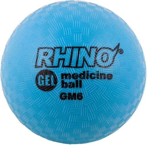 Miniatura 9 de Champion Sports Rhino Gel Filled Medicine Ball – Durable, Soft Grip Weighted Ball for Strength, Cardio, & Rebounder Training – Multiple Weights for