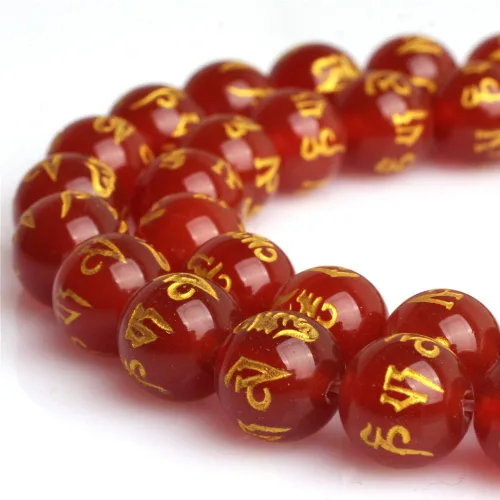 Cuentas sueltas, gemas de ágata redondas facetadas naturales para realizar joyería a mano en grandes cantidades, bricolaje. Una tira: 15 pulgadas,