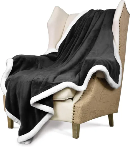 Miniatura 9 de Tirrinia Mantas y mantas de Navidad, súper suaves, cálidas y cómodas, manta de invierno para cabaña, manta temática de vacaciones, 50 x 60 pulgadas