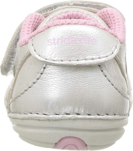 Miniatura 3 de Stride Rite Soft Motion - Tenis casuales Jazzy para bebés y niñas pequeñas Oro Rosa