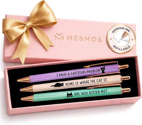 Miniatura 24 de MESMOS Paquete de 3 bolígrafos elegantes para mujer, regalos de mejor jefa para mujeres, regalo de agradecimiento al jefe, cumpleaños, día nacional