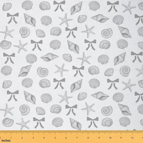 Miniatura 24 de Rustic Flowers Indoor Outdoor Fabric,Retro Floral Soft Flannel Polyester No Stretch Farmhouse Style Crafts & Sewing Supplies DIY Fabrics,1 Yard
