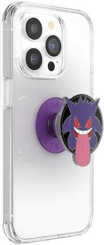 Miniatura 2 de PopSockets Agarre adhesivo para teléfono, soporte, soporte para teléfono, Pokemon - Sombra nocturna Gengar Noche de Gengar