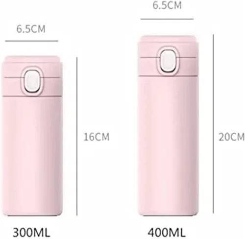 Miniatura 2 de JYYBN Termo portátil de acero inoxidable, termo portátil para café, taza de viaje, a prueba de fugas, termo de agua deportivo