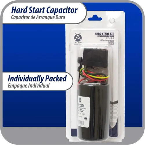 Miniatura 9 de Appli Parts APHS-3 Kit de arranque duro de 4 a 5 toneladas 208-265 V, 1 Ph para aire acondicionado incluye condensador 270-324mfd 330V y potencial