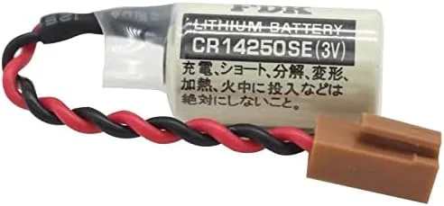 Miniatura 4 de Batería de litio de control industrial con enchufe marrón 1PCS CR14250SE (3V) CR14250SE (3V) 1/2AA PLC