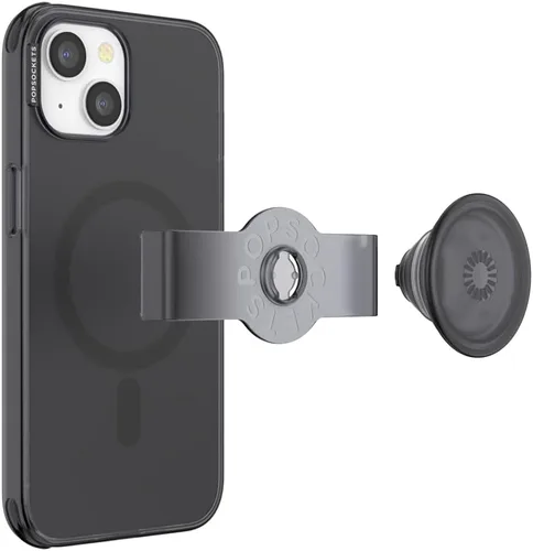 Miniatura 4 de Funda PopSockets para iPhone 14 con agarre telefónico y deslizador compatible con MagSafe, funda para iPhone 14, compatible con carga inalámbrica