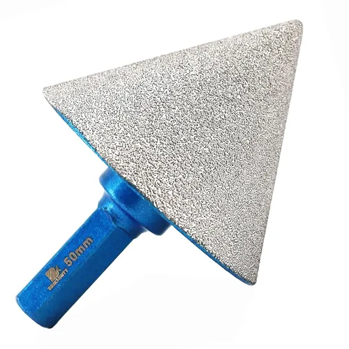 Miniatura 14 de Brocas biseladoras de diamantes, brocas avellanadas de diamante, 4/5 pulgadas (0.787 in), ampliación, pulido, agujeros exsit para azulejos