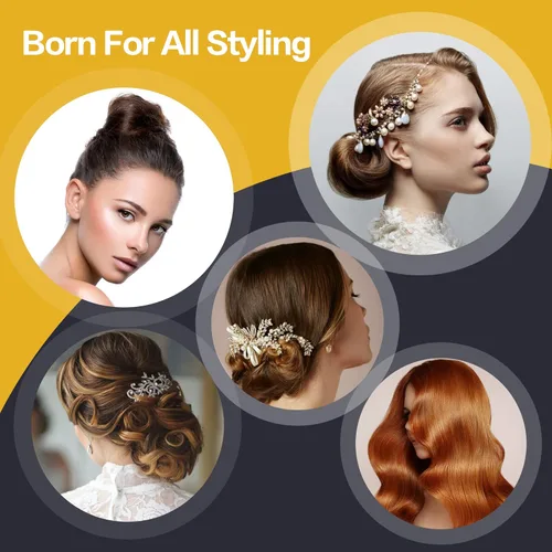 Miniatura 6 de 4 peines de cola de rata, peines de cola de rata, peine de dientes finos con púa de metal para cabello rizado, peines desenredantes para mujeres