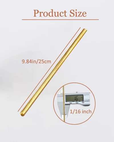 Miniatura 5 de 25 Varillas de Soldadura Fuerte, Soldadura de Latón, Varilla de Soldadura de Latón para Soldadura de Gas Oxiacetileno Soldadura Fuerte de Cobre