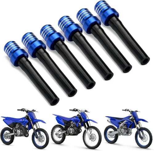 Miniatura 12 de AnXin Manguera de respiradero, tapa de tanque de combustible, tubo de ventilación CNC universal para ATV Quad CRF YZF RMZ KLX DRZ Dirt Pit Bike Seis