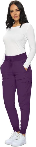 Miniatura 3 de Monarch Uniforms Pantalones quirúrgicos acanalados para mujer