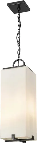 Miniatura 4 de Z-Lite 593CHB-BK Sana - Lámpara de techo para exteriores, 3 luces, 180 vatios totales, color negro